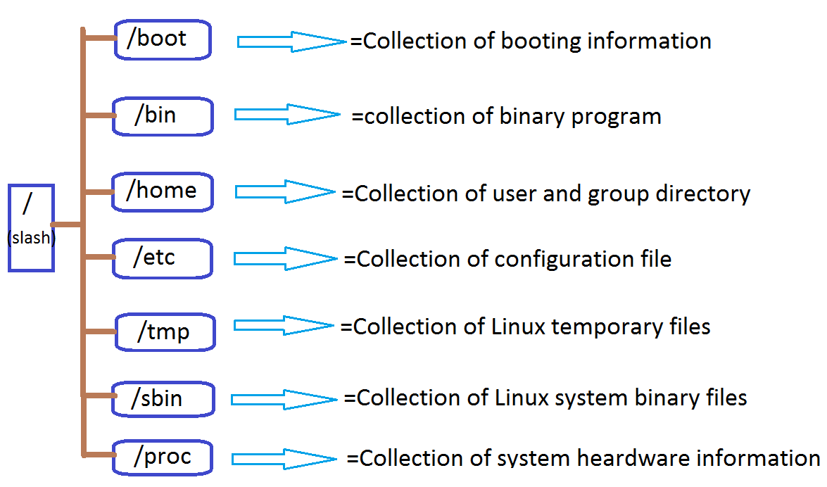 file system in linux